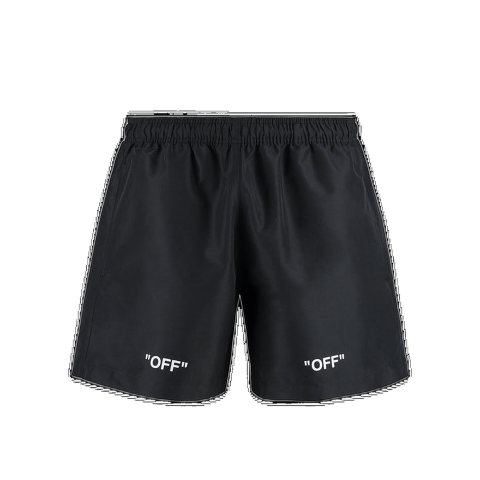 OFF WHITE NYLON SWIM SHORTS