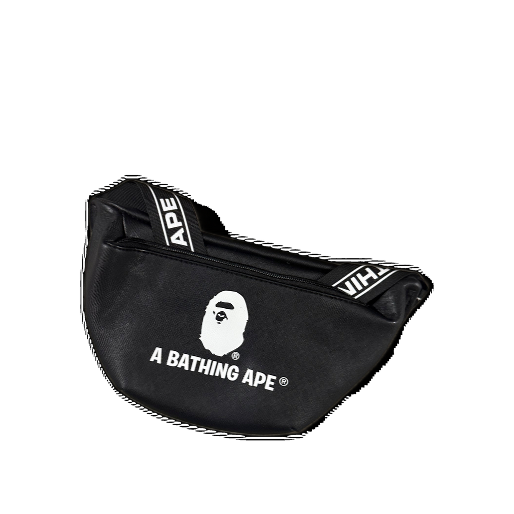 A Bathing Ape Waist Bag Black
