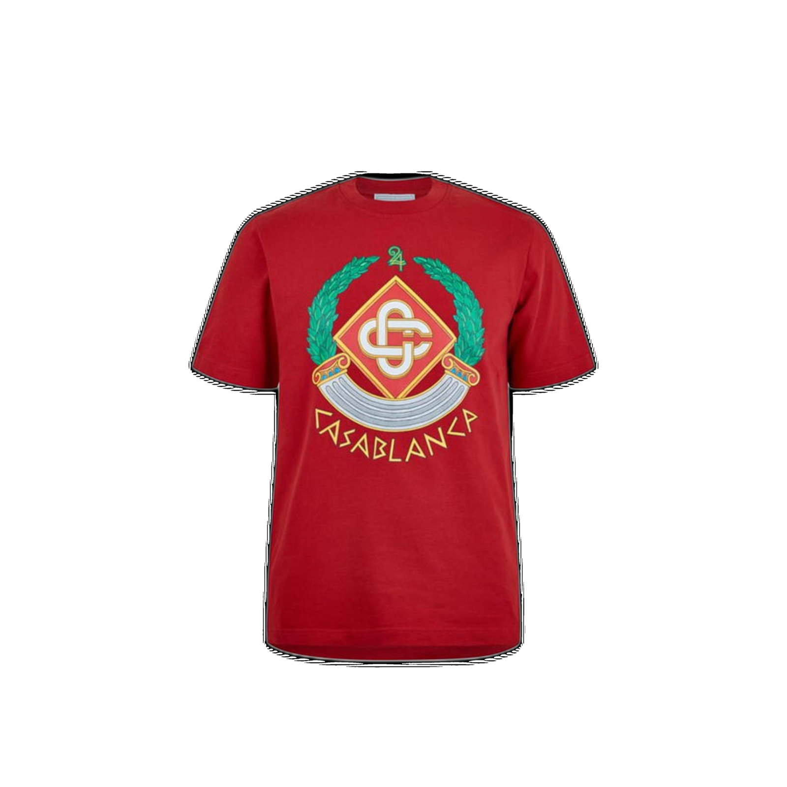 Casa Blanca Crest T-shirt Red