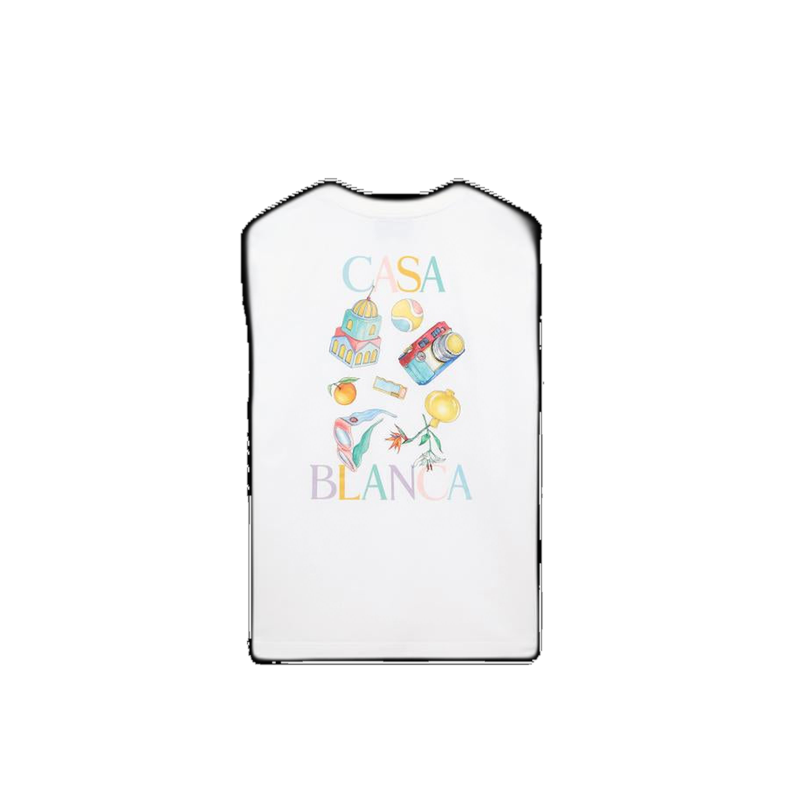 Casa Blanca Objects En Vrac Printed T-shirt White