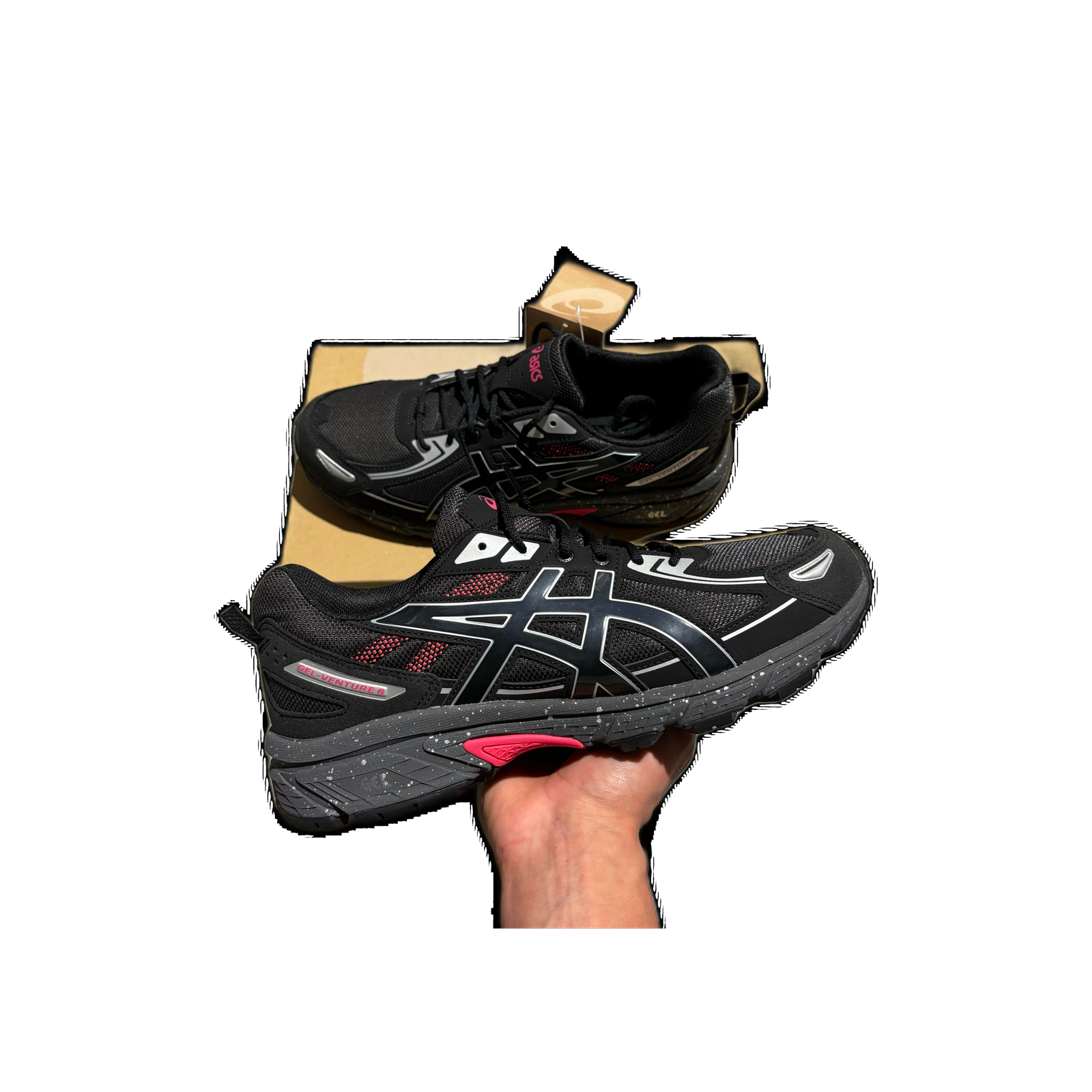 ASICS Gel Venture 6 Black/Red