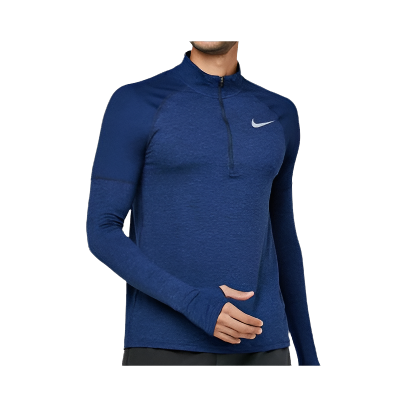 Nike - Blue Element Half Zip Running Top