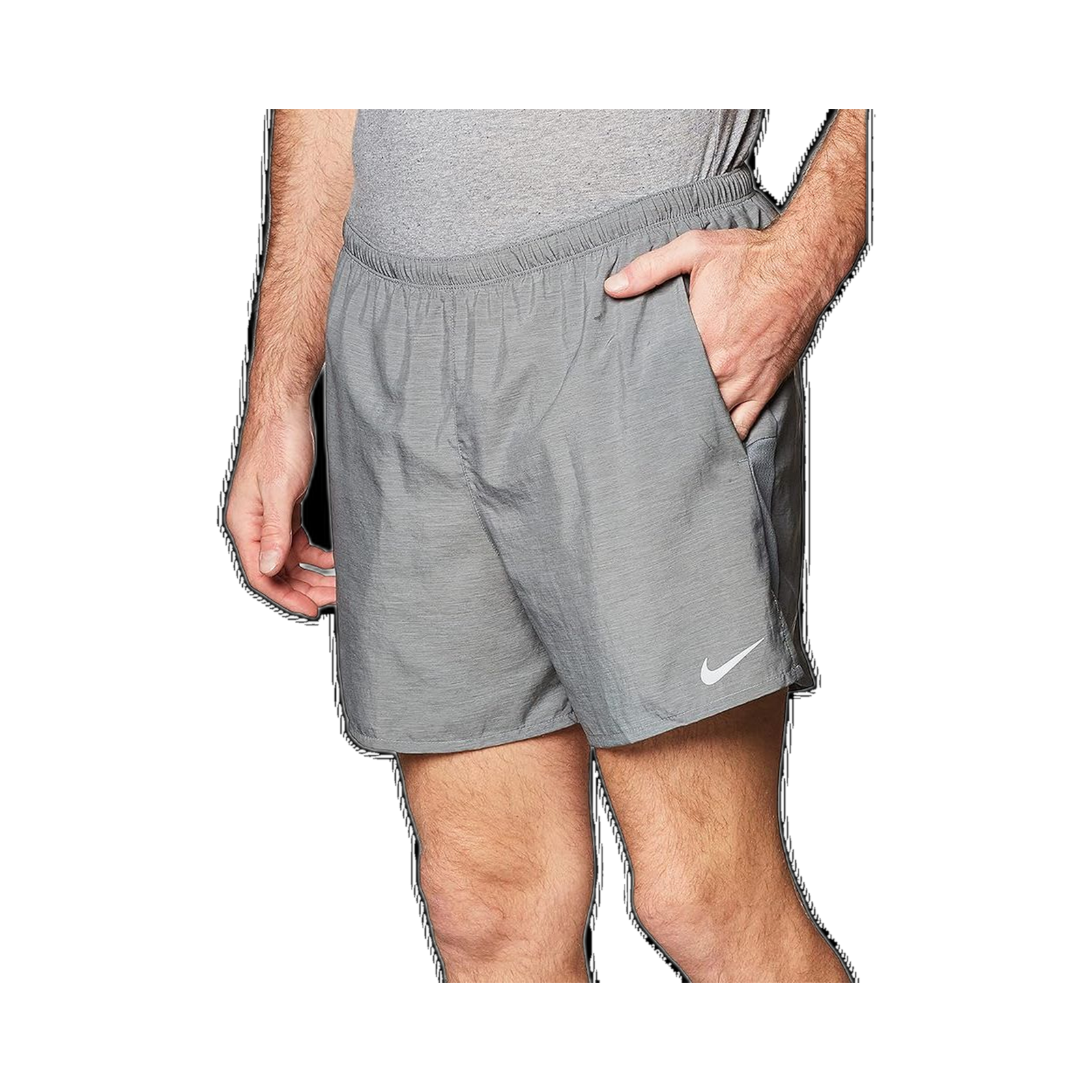 Nike - Grey Challenger Shorts 5inch