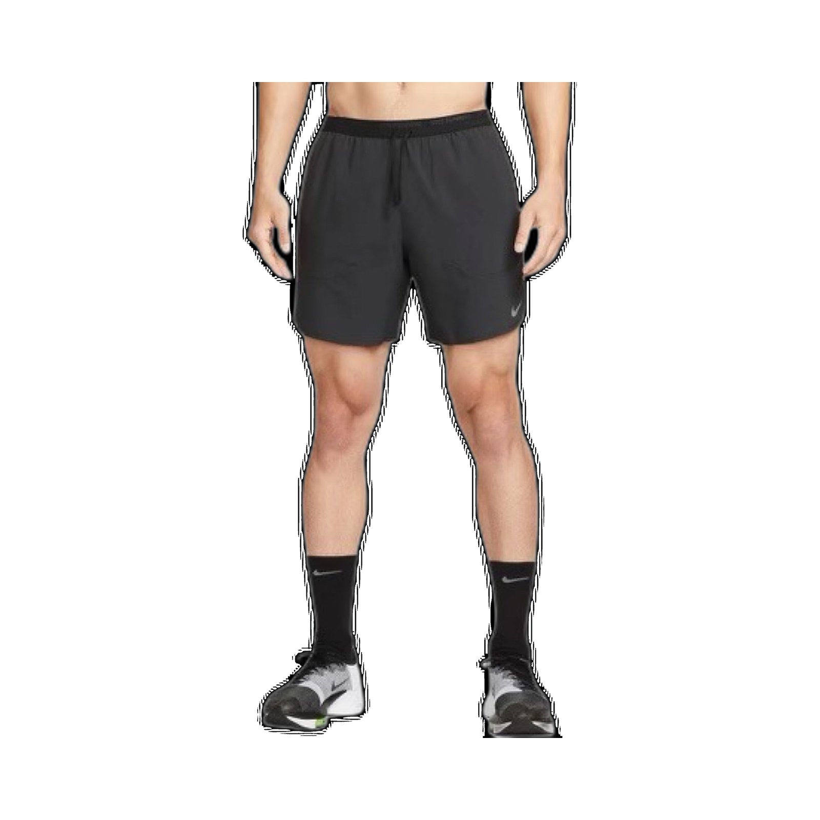 Nike - Black Flex Stride Shorts 7 inch