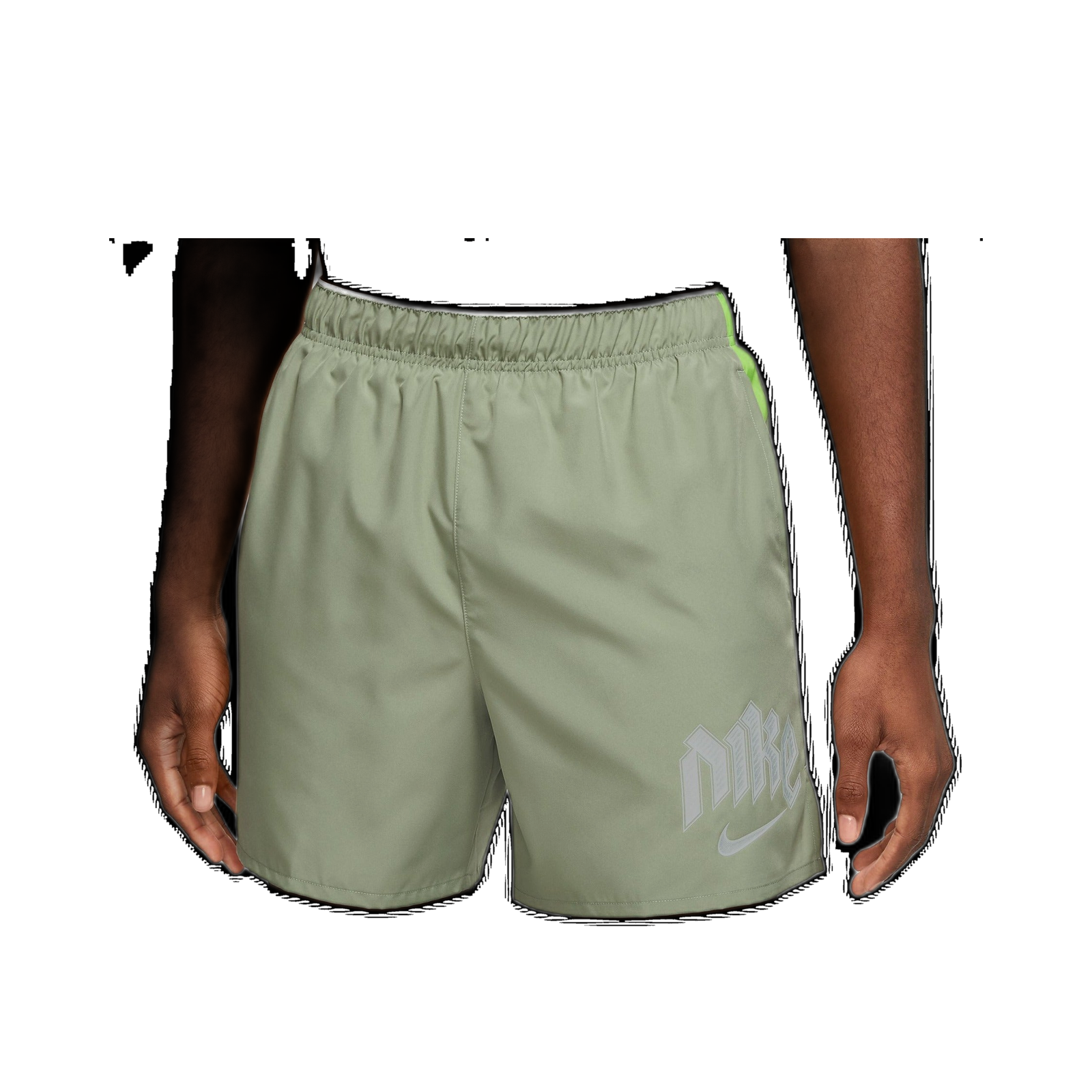 Nike - Khaki Challenger RD Shorts 5”