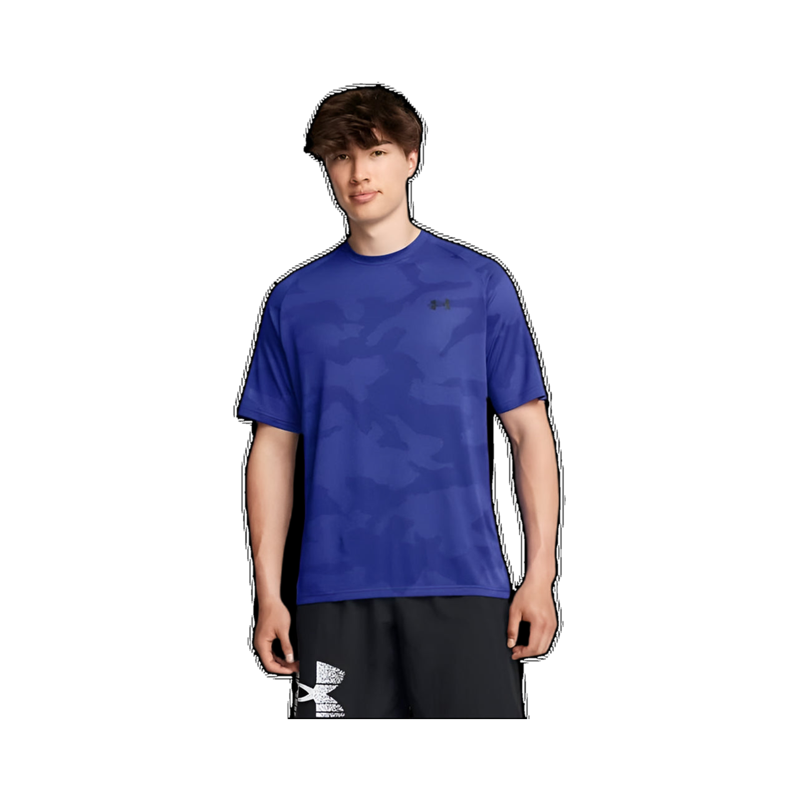 Under Armour - Royal Blue Jacquard T-shirt