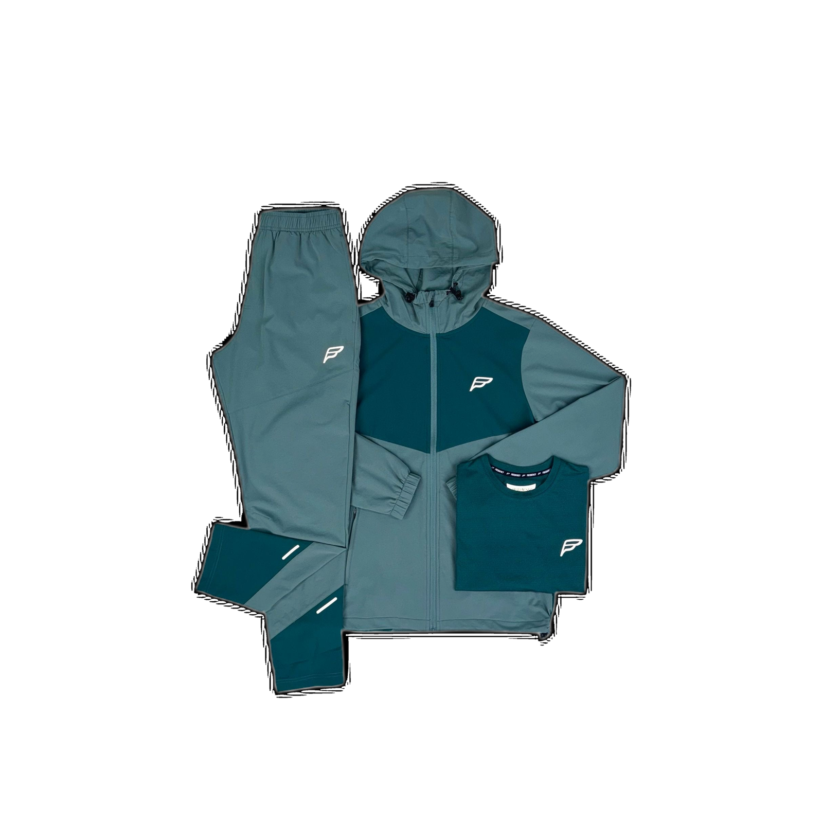Frequency - Teal 3 Piece Tracksuit